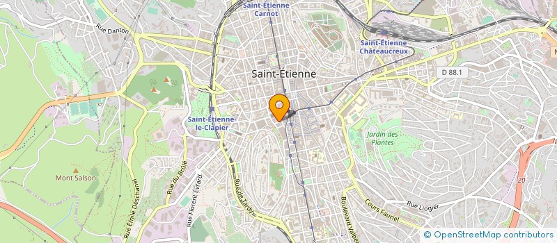 localisation de l'entreprise FROMAGERIE DE SAINT-ETIENNE à SAINT-ETIENNE