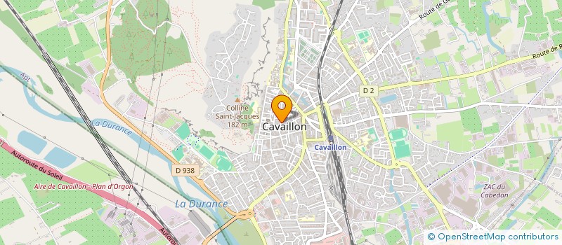 localisation de l'entreprise FROMAGERIE DES ALPES à CAVAILLON
