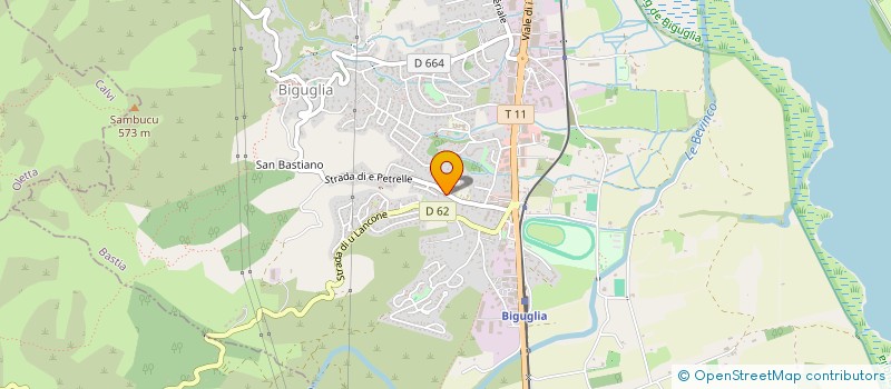 localisation de l'entreprise FROMAGERIE DOLCEROCCA  BIGUGLIA