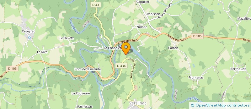localisation de l'entreprise FROMAGERIE DU LIGNON à YSSINGEAUX