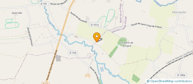 localisation de l'entreprise FROMAGERIE DU PLESSIS à BELLE VIE EN AUGE