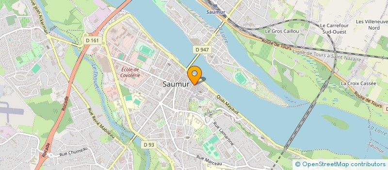 localisation de l'entreprise FROMAGERIE DU PUITS NEUF à SAUMUR
