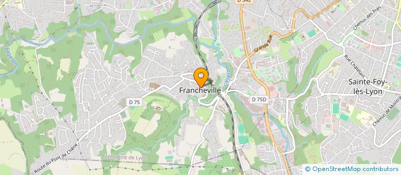 localisation de l'entreprise FROMAGERIE ET BARAT'TE  FRANCHEVILLE