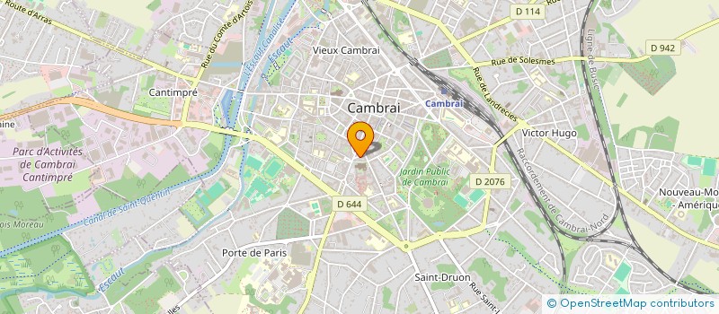 localisation de l'entreprise FROMAGERIE HAESAERT CAMBRAI à CAMBRAI