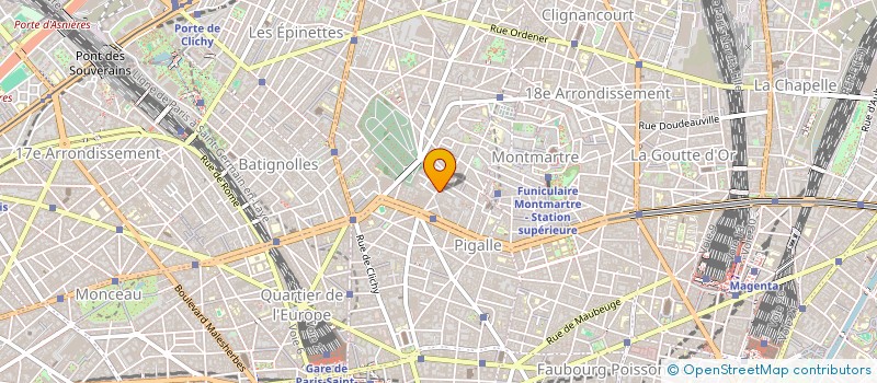 localisation de l'entreprise FROMAGERIE LEPIC à PARIS