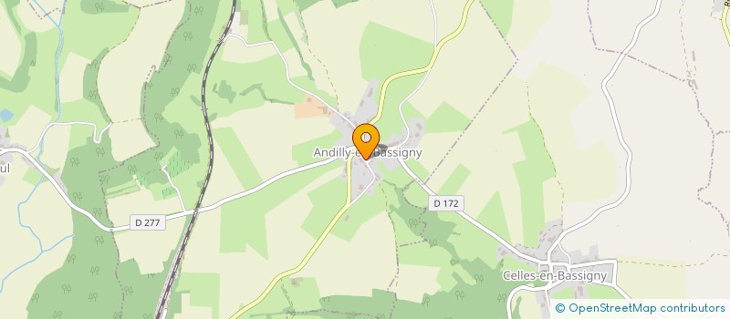 localisation de l'entreprise FROMAGERIE MARCOUX à ANDILLY-EN-BASSIGNY