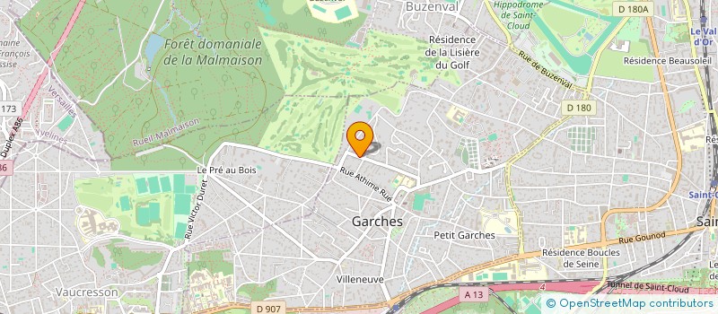 localisation de l'entreprise FROMAGERIE NOTRE-DAME  GARCHES