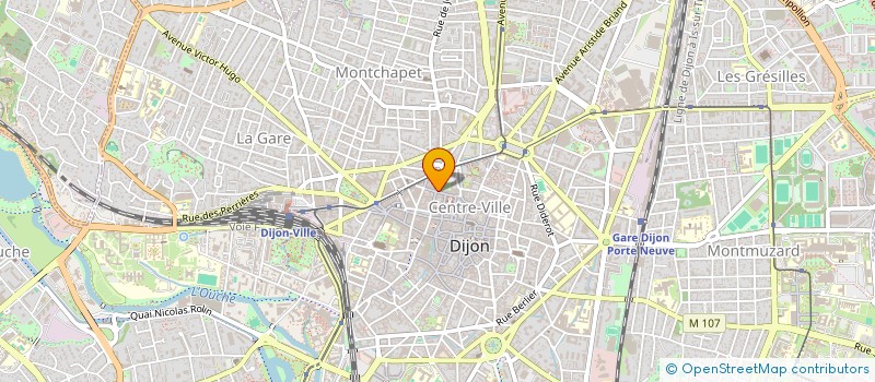 localisation de l'entreprise FROMAGERIE PORCHERET-LAVIGNE à DIJON