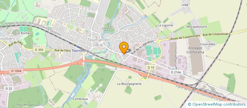 localisation de l'entreprise FROMAGERIE ROUZAIRE à TOURNAN-EN-BRIE