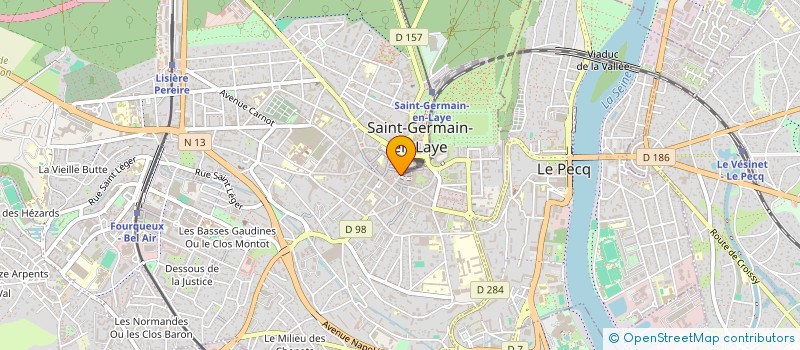 localisation de l'entreprise FROMAGERIE SAINTE SUZANNE à SAINT-GERMAIN-EN-LAYE