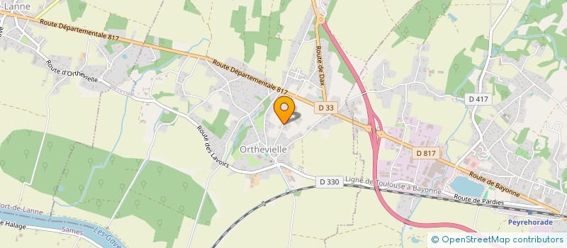 localisation de l'entreprise FROMAGES AUX MILLE SAVEURS  ORTHEVIELLE