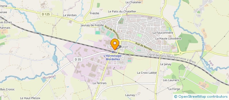 localisation de l'entreprise FROMAGES.COM à L'HERMITAGE