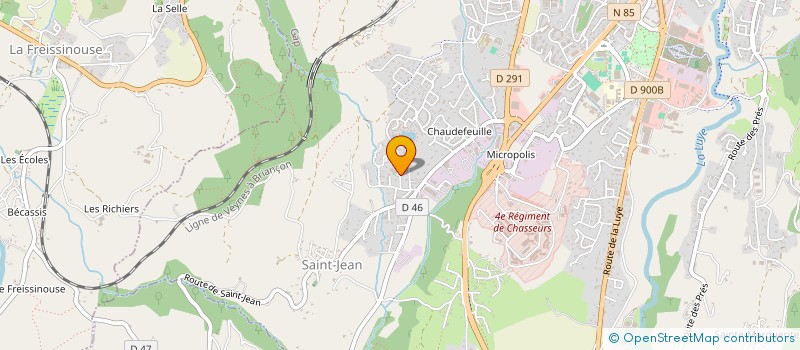 localisation de l'entreprise FROMAGES ET CHARCUTERIES D'ICI ET D'AILLEURS  GAP