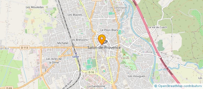 localisation de l'entreprise FROMAGES ET VOUS à SALON-DE-PROVENCE