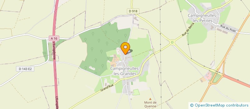 localisation de l'entreprise FROMAGES SERVICE à CAMPIGNEULLES-LES-GRANDES