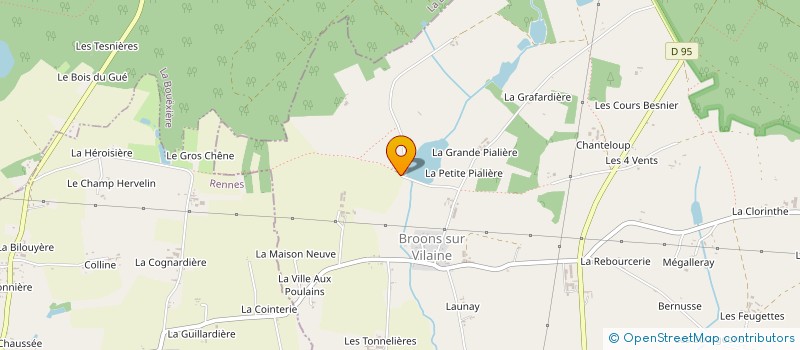 localisation de l'entreprise FROMAPAC  CHATEAUBOURG