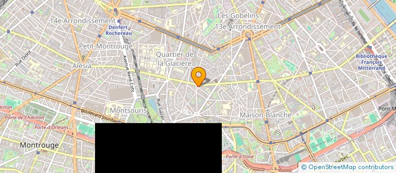 localisation de l'entreprise FROMATREIZE SARL à PARIS