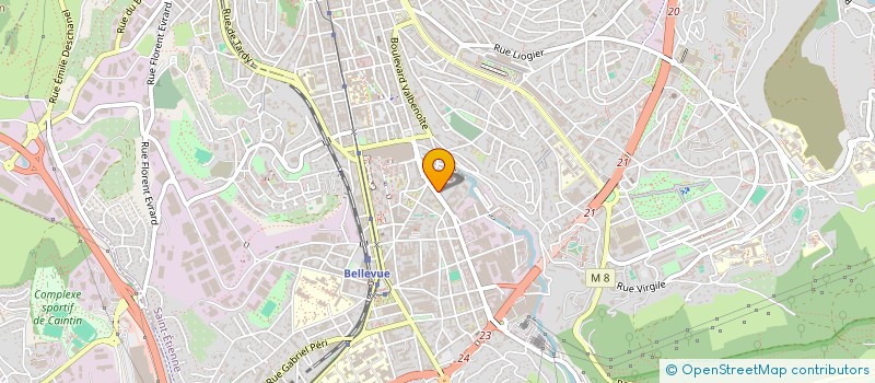 localisation de l'entreprise FROMENT CURTIL  SAINT-ETIENNE