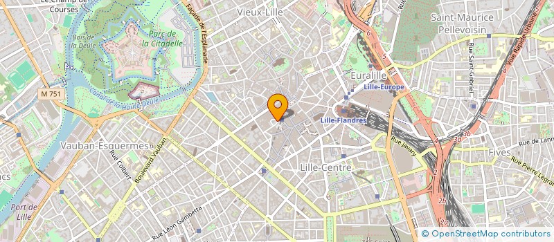 localisation de l'entreprise FROMENT FERMETURES à LILLE