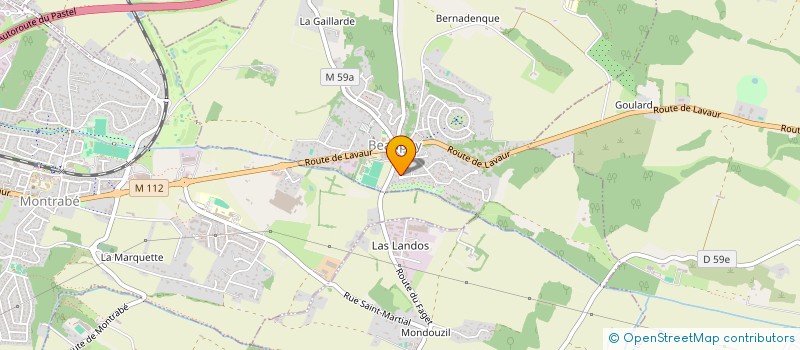 localisation de l'entreprise FROMENTAL  BEAUPUY