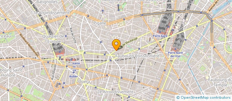 localisation de l'entreprise FROMENTEL SARL à PARIS