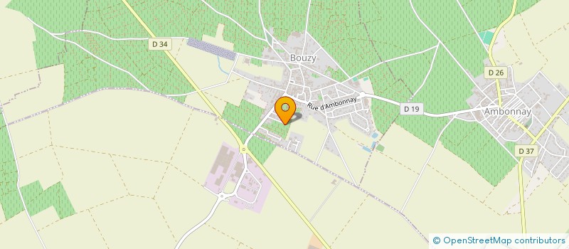 localisation de l'entreprise FROMENTIN LECLAPART  BOUZY