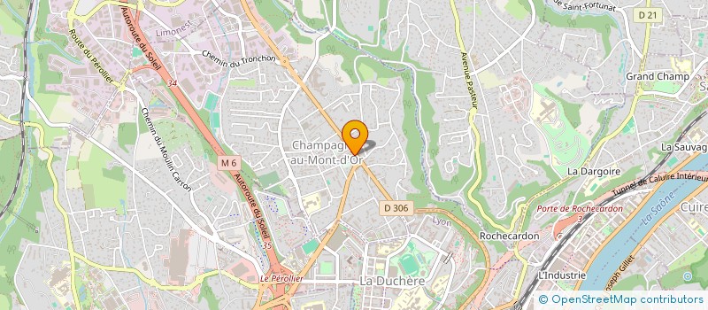 localisation de l'entreprise FROMFOUR  CHAMPAGNE-AU-MONT-D'OR