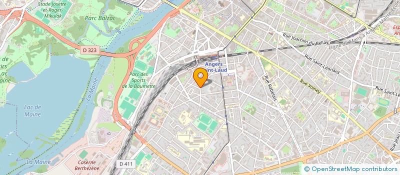 localisation de l'entreprise FROMHUSS à ANGERS