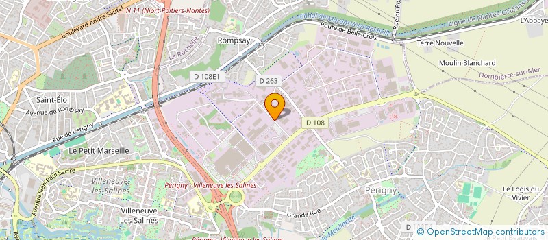 localisation de l'entreprise FROMIDIS à PERIGNY