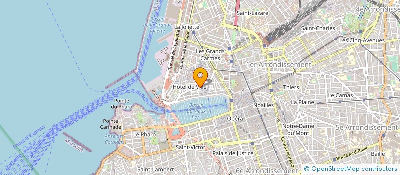 localisation de l'entreprise FROMIMPORT à MARSEILLE