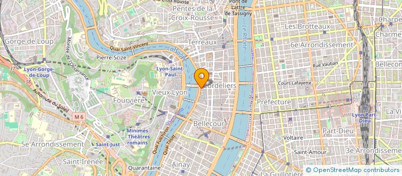 localisation de l'entreprise FROMONE  LYON