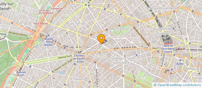 localisation de l'entreprise FROMY ET COMPAGNIE à PARIS