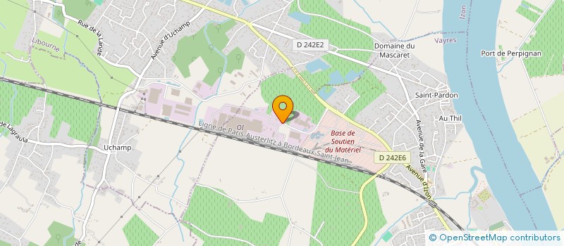 localisation de l'entreprise FRONERI VAYRES SAS  VAYRES