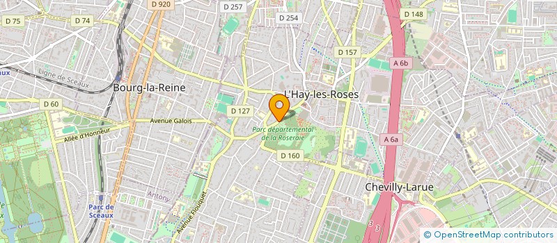 localisation de l'entreprise FRONT DE SEINE  L'HAY-LES-ROSES