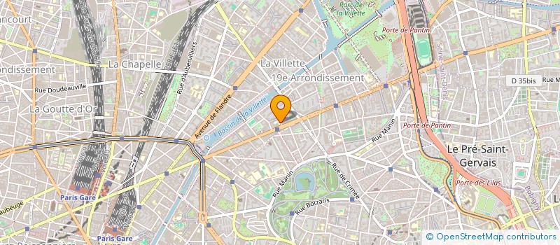 localisation de l'entreprise FRONT NAT RAPAT FR CONFES ISLA à PARIS