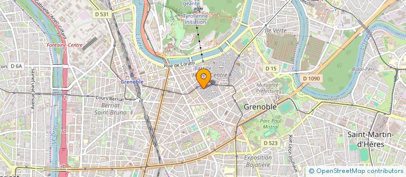 localisation de l'entreprise FRONT OFFICE à GRENOBLE