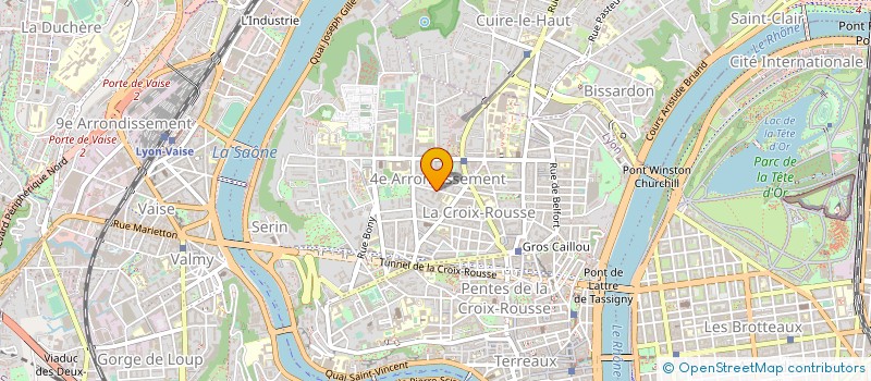 localisation de l'entreprise FRONT STREET SCIL  LYON