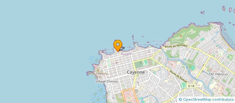 localisation de l'entreprise FRONT UNI DE LUTTE ANTICOLONIALISTE  CAYENNE