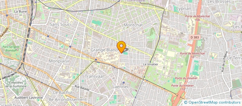 localisation de l'entreprise FRONTIERE-S ANTIQUITE MOYEN AGE  LYON