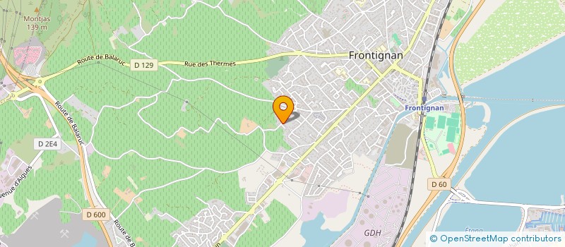 localisation de l'entreprise FRONTIGNAN CLIM ELEC à FRONTIGNAN