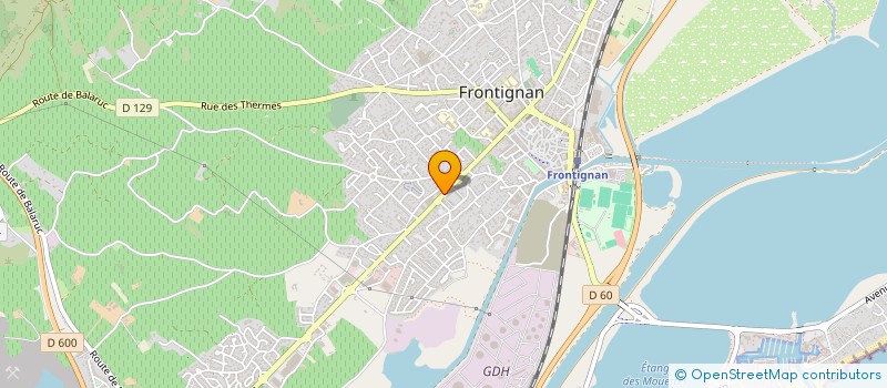 localisation de l'entreprise FRONTIGNAN MUSCAT à FRONTIGNAN