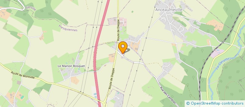 localisation de l'entreprise FRONTIN-CAPRON  FRESQUIENNES