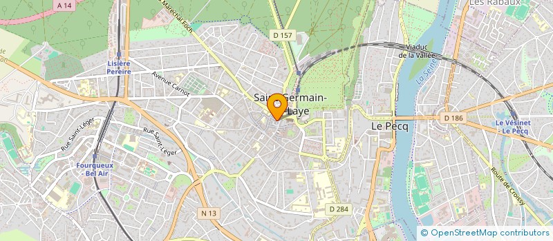 localisation de l'entreprise FRONTINE & LEON à SAINT-GERMAIN-EN-LAYE