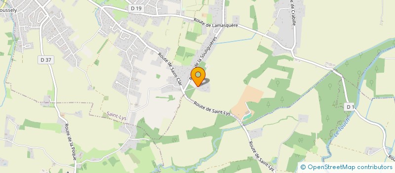 localisation de l'entreprise FRONTISPICE WEB  SAINT-LYS