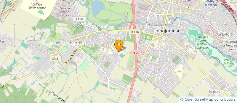 localisation de l'entreprise FRONTKICK CONSULTING à SAULX-LES-CHARTREUX