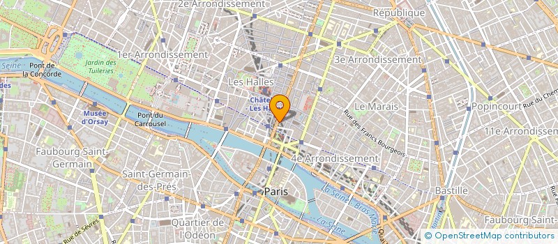 localisation de l'entreprise FRONTLINE MEDIA  PARIS