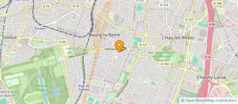 localisation de l'entreprise FRONTLOOP FACTORY  BOURG-LA-REINE