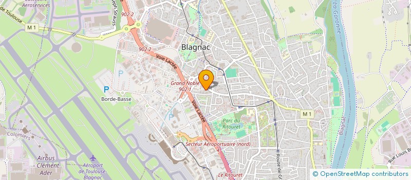 localisation de l'entreprise FRONTON L'ECRIN DE VERDURE à BLAGNAC