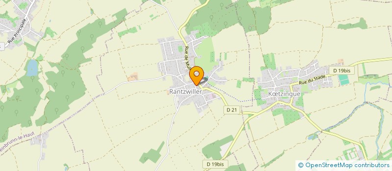 localisation de l'entreprise FRONTRUNNERS  WALTENHEIM