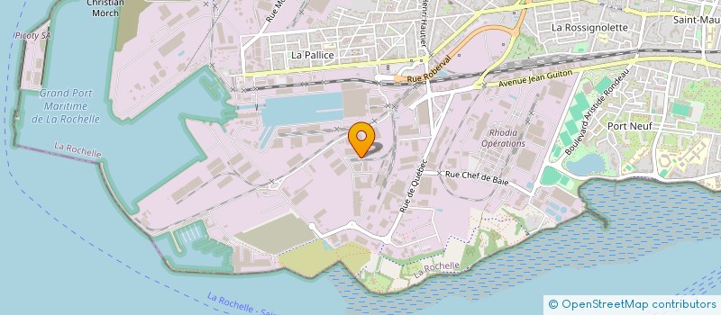 localisation de l'entreprise FROST PACKING FRANCE à LA ROCHELLE